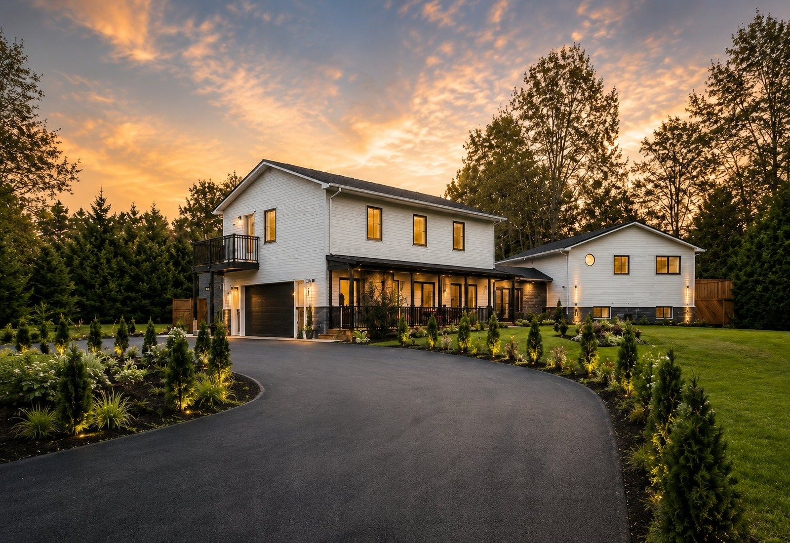Interior Renovation Farm House exterior