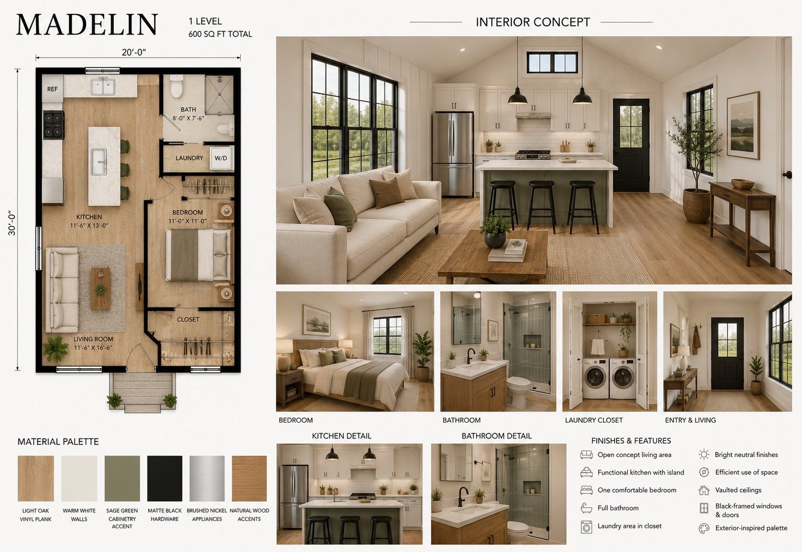 Madelin Garden Suite interior